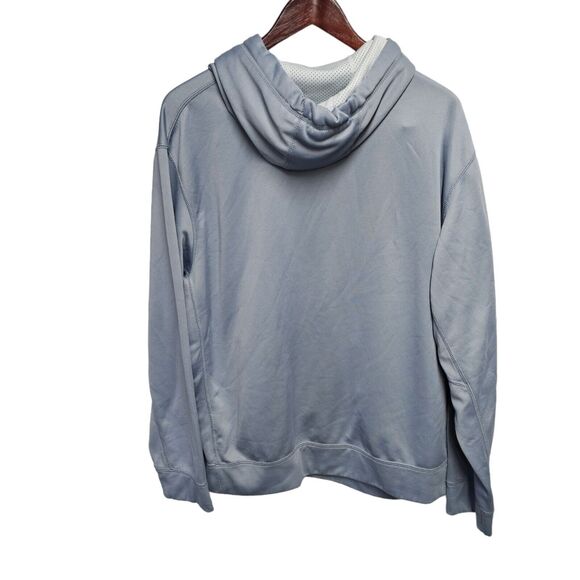 NIKE Therma-Fit Pullover Hoodie XL Blue Gray Heather - Picture 5 of 6